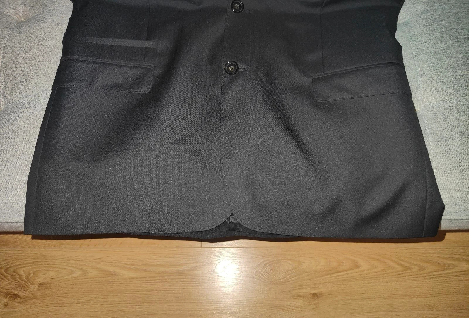 Blazer/Chaqueta de traje The Kooples Nueva Lana & Seda T52 (XL) – photo 12
